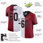 Maglia da calcio personalizzata divisa Cardinal Black-White Fashion Maglia da calcio personalizzata divisa Cardinal Black-White Fashion