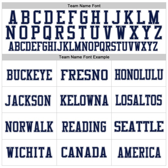 Maglia da football personalizzata in maglia bianca autentica, stile retrò, blu navy e grigio Maglia da football personalizzata in maglia bianca autentica, stile retrò, blu navy e grigio