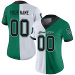 Maglia da calcio in rete alla moda, verde, nera e bianca, personalizzata Kelly Maglia da calcio in rete alla moda, verde, nera e bianca, personalizzata Kelly