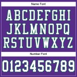 Maglia da football verde bianca Kelly autentica personalizzata viola Maglia da football verde bianca Kelly autentica personalizzata viola