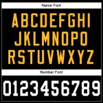 Maglia da calcio bianca e oro autentica nera personalizzata Maglia da calcio bianca e oro autentica nera personalizzata
