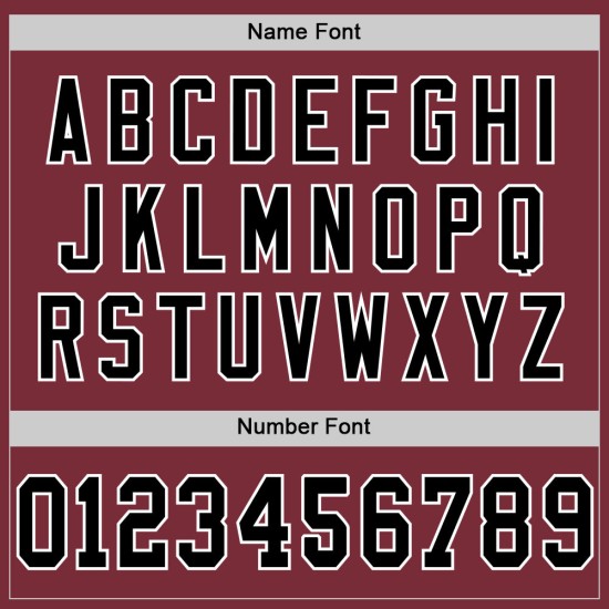 Maglia da football personalizzata bordeaux autentica in rete nera e bianca retrò Maglia da football personalizzata bordeaux autentica in rete nera e bianca retrò