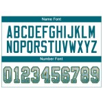 Maglia da football personalizzata Drift Fashion Gold Teal-Old White Mesh Maglia da football personalizzata Drift Fashion Gold Teal-Old White Mesh