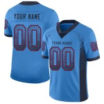 Maglia da calcio Fashion Football Drift Powder personalizzata blu navy e maglia rossa Maglia da calcio Fashion Football Drift Powder personalizzata blu navy e maglia rossa