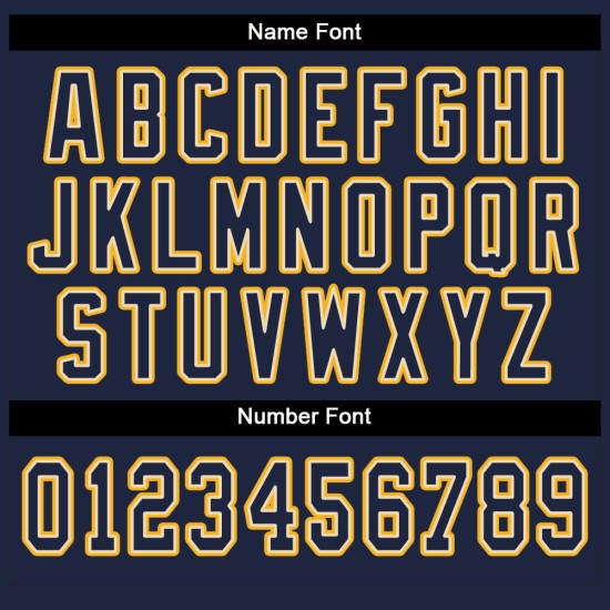Maglia da calcio blu navy e oro, personalizzata, in rete, moda, crema Maglia da calcio blu navy e oro, personalizzata, in rete, moda, crema