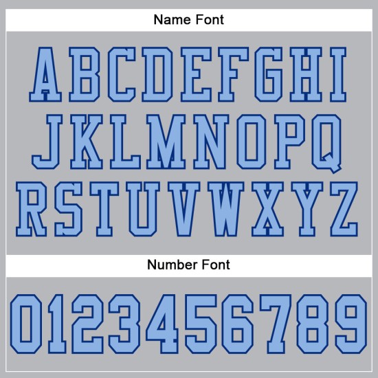 Maglia da calcio personalizzata, leggera, autentica, grigia e blu royal Maglia da calcio personalizzata, leggera, autentica, grigia e blu royal